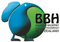 BBH NZ, world traveller accommodation budget hostels